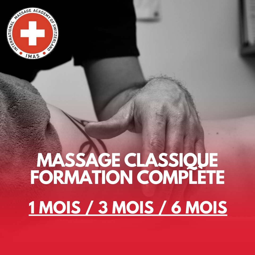 MASSAGE CLASSIQUE FORMATION COMPLÈTE