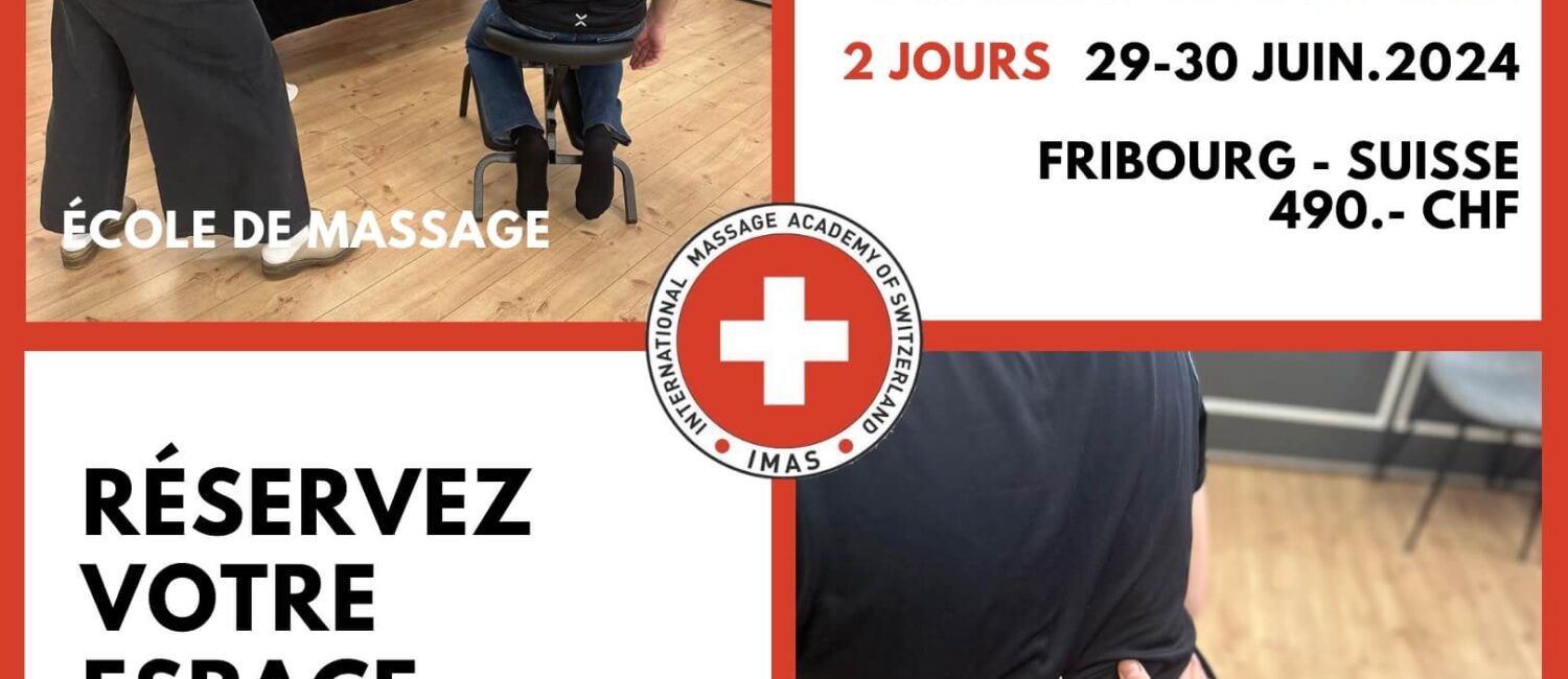 école de massage - Amma massage course Fribourg suisse