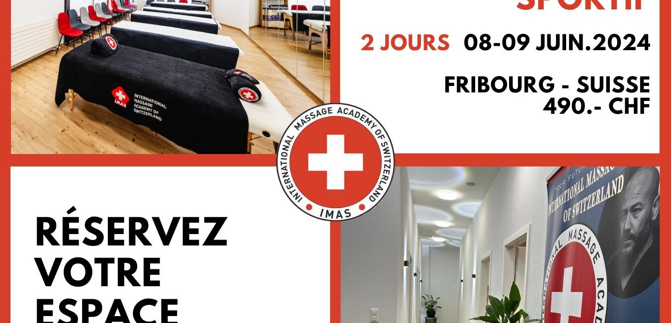 école de massage - massage sportif course Fribourg suisse