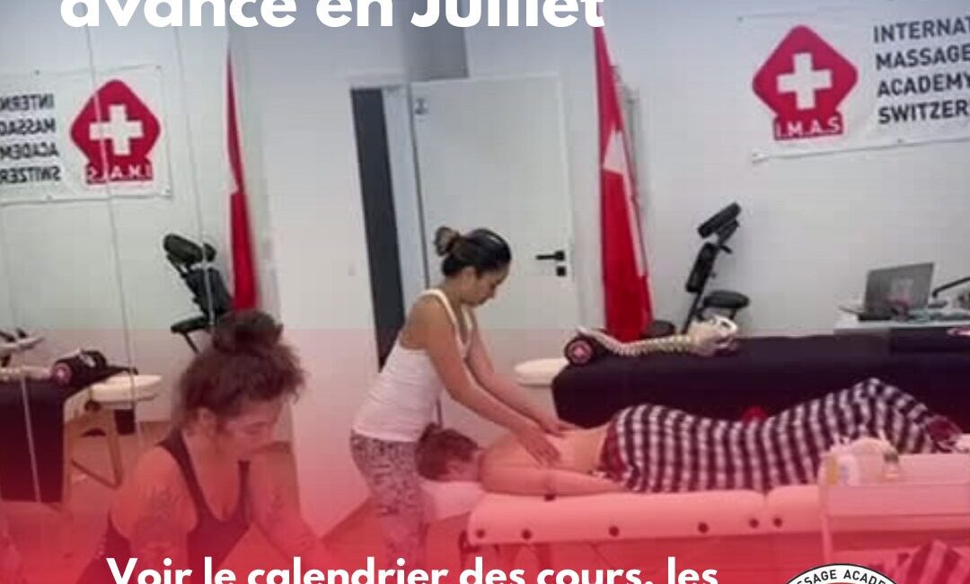 école de massage - cours de massage - Fribourg suisse